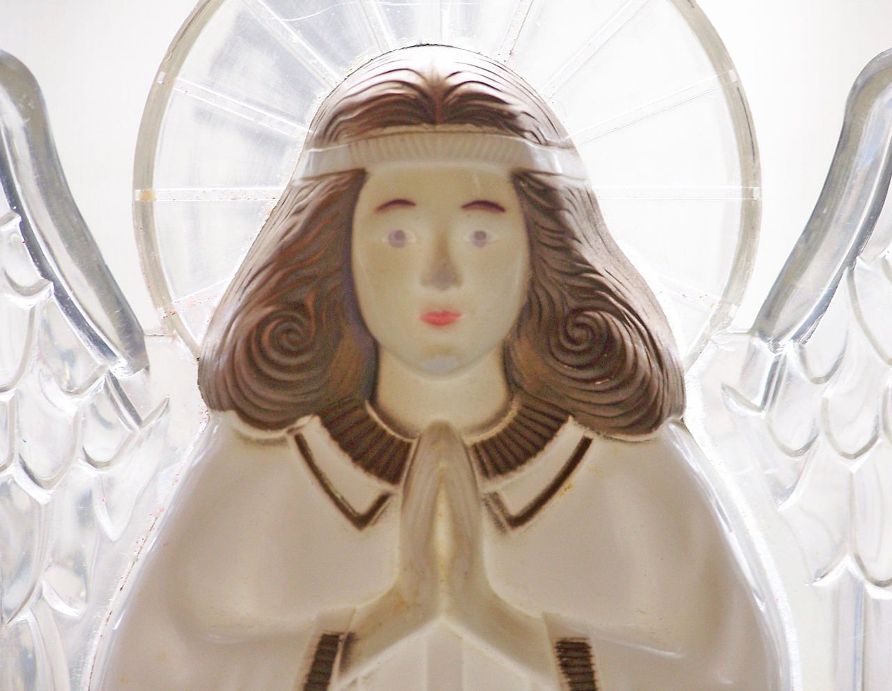 angel, plastic, christmas, nature, xmas, tree, top, topper