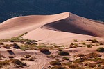 Desert sand dunes landscape dune ridge arid scenery scenic countryside nature death valley usa