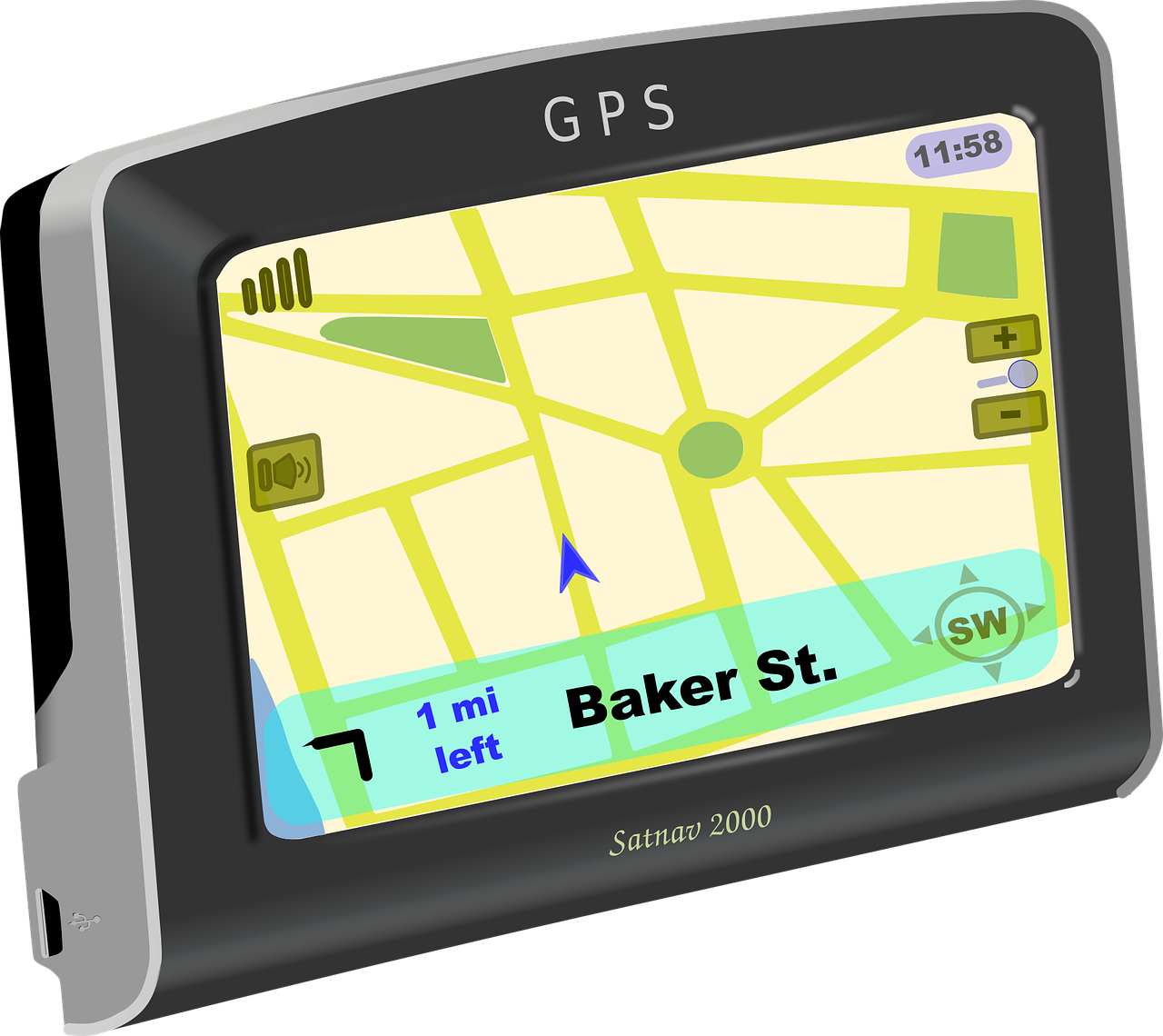 navigasyon sistemi, gps, yön, rota, coğrafya, gps alıcısı, yönlendirme, yol yönlendirme sistemi, navigasyon, satnav, navigator, harita, avuç içi, el tipi, görüntüle