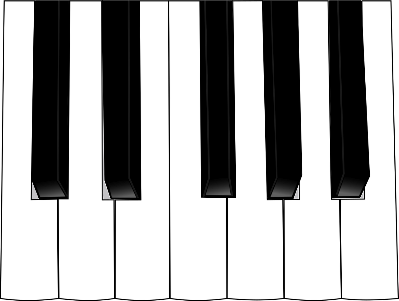 touches piano, piano, la musique, instrument, clavier, clés, octave, organe, piano, piano, piano, piano, piano