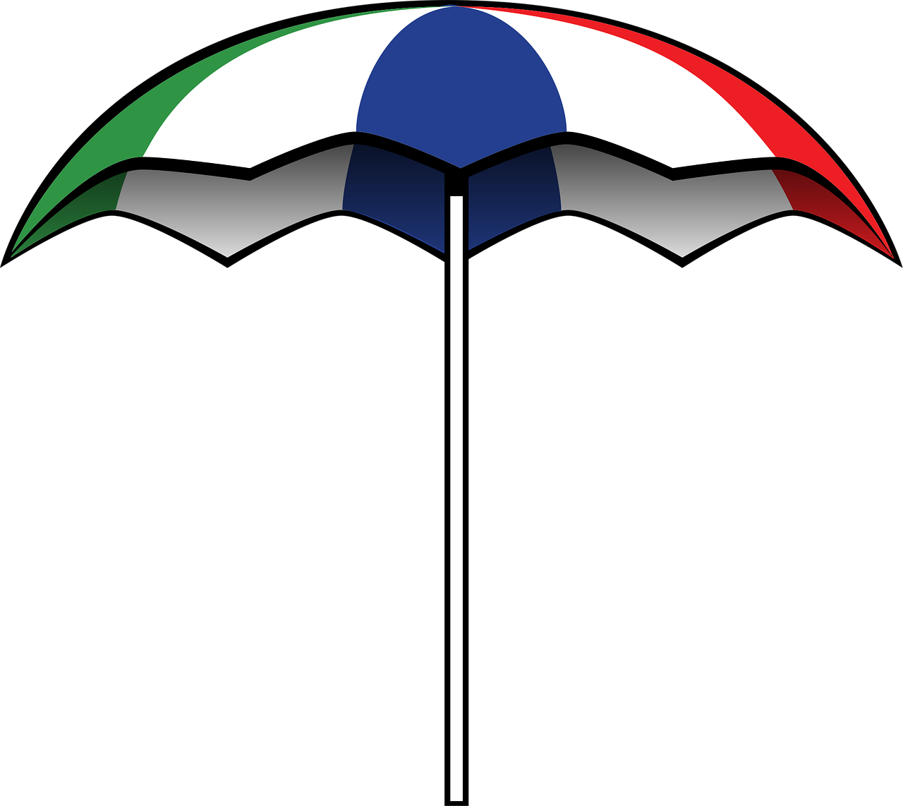 parasol, natura, plaża, zgromadzenie, uroczystość, deszcz, ochrona przed słońcem