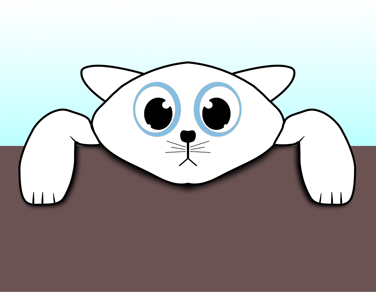 katze, kätzchen, nett, arm, traurig, tier, katzenartig, haustier, ärger, weiß