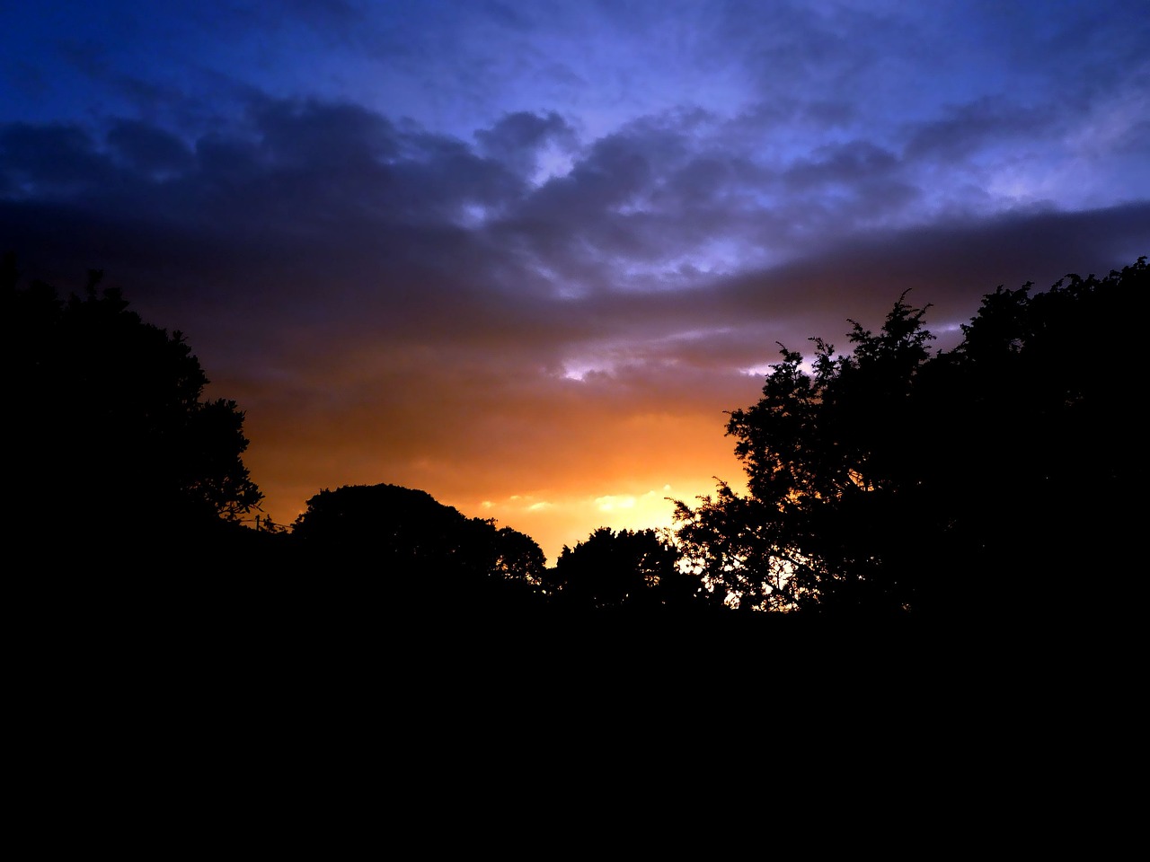 sonnenaufgang, morgenhimmel, natur, morgenrot