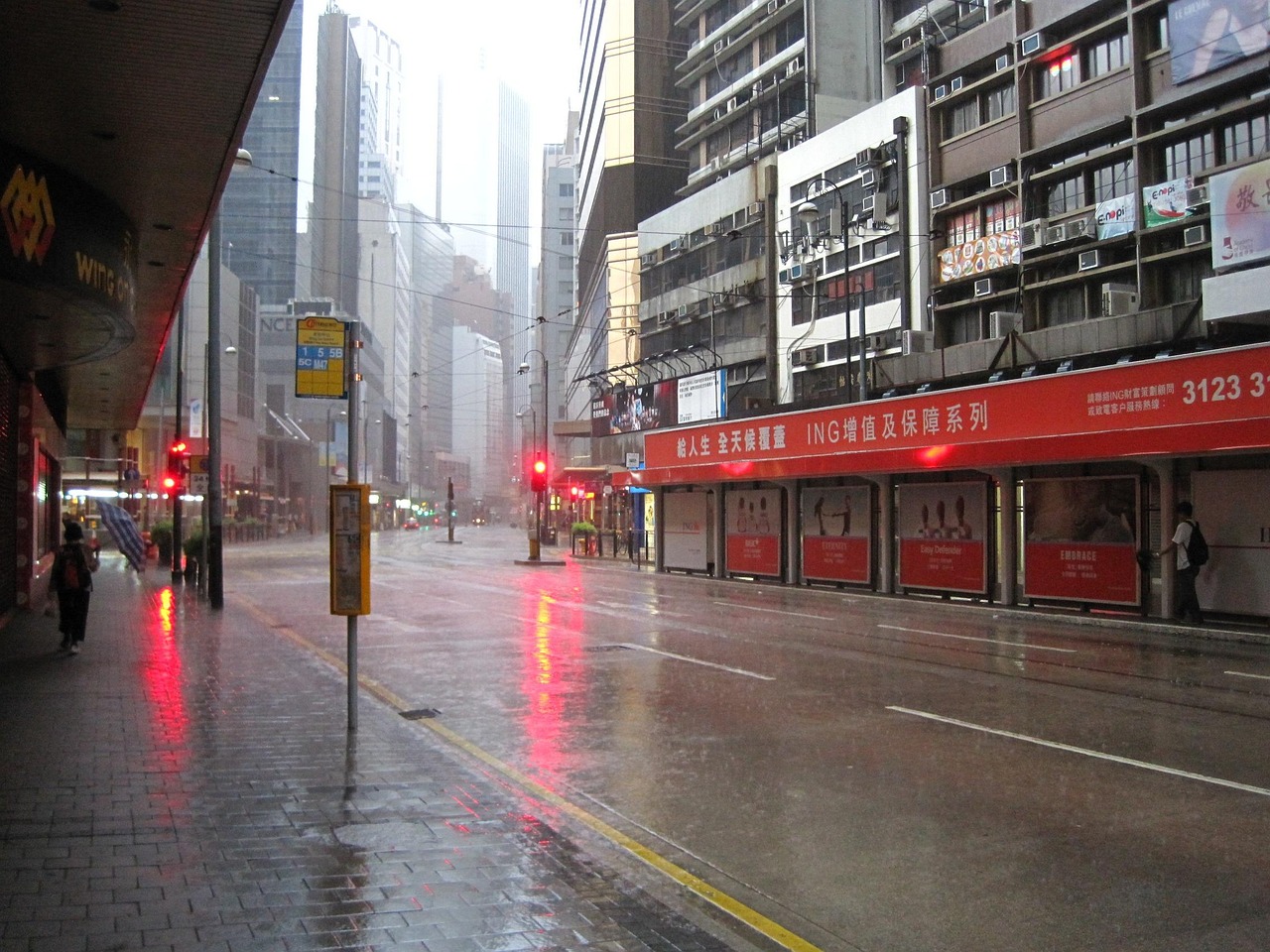 hongkong, příroda, ulice, déšť, architektura, město, panoráma města, věž, budova, mezník, městský, scénický, scenérie, v centru města, metropole, budovy, metropolitní