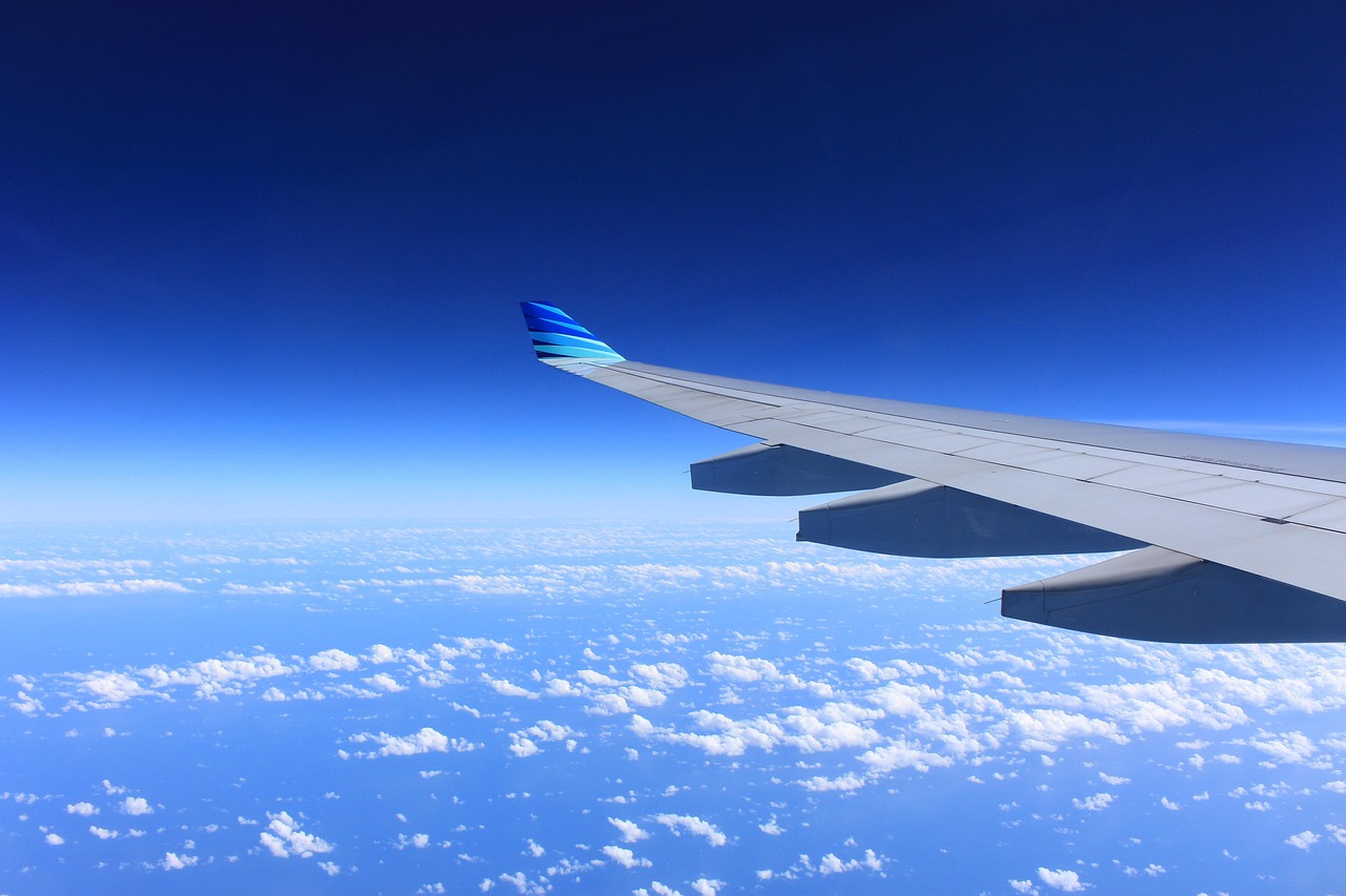 avion, aventură, voiaj, explorare, aripă, zbor, natura, cer, nori