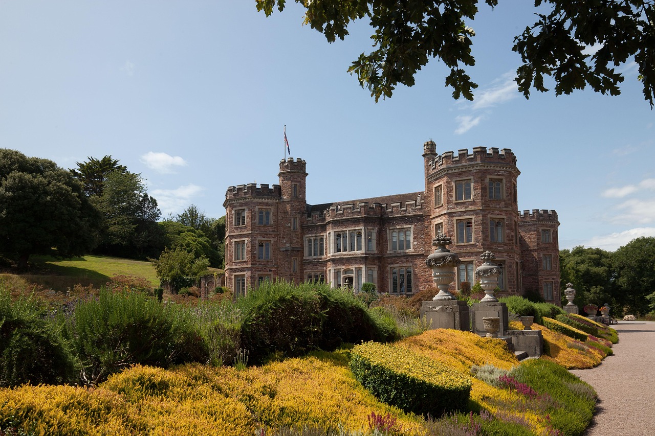 mount edgcumbe house, herrgård, torn, plymouth, grevskap, cornwall, england, natur, kulturmonument, egendom, hus på landet, trädgård, träd, buskar, utmärkt