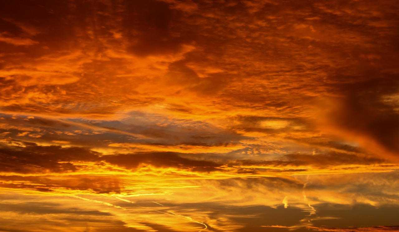 sonnenaufgang, himmel, wolken, morgenstimmung, morgenhimmel, natur, morgenrot, stimmung