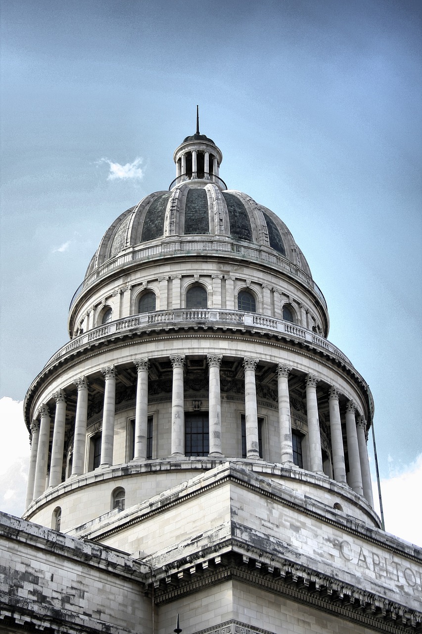 capitol, cuba, arhitectură, oraș, urban, havana, clădiri, dragă, vechi, monument, clădire, structura, faţadă
