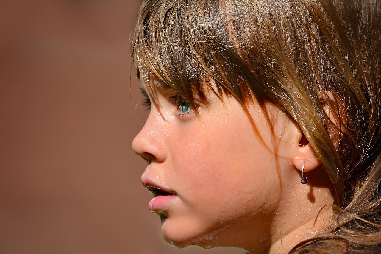 persoon, menselijk, kind, meisje, gezicht, nat, close-up, kind, kind, kind, kind, kind, meisje, meisje, gezicht