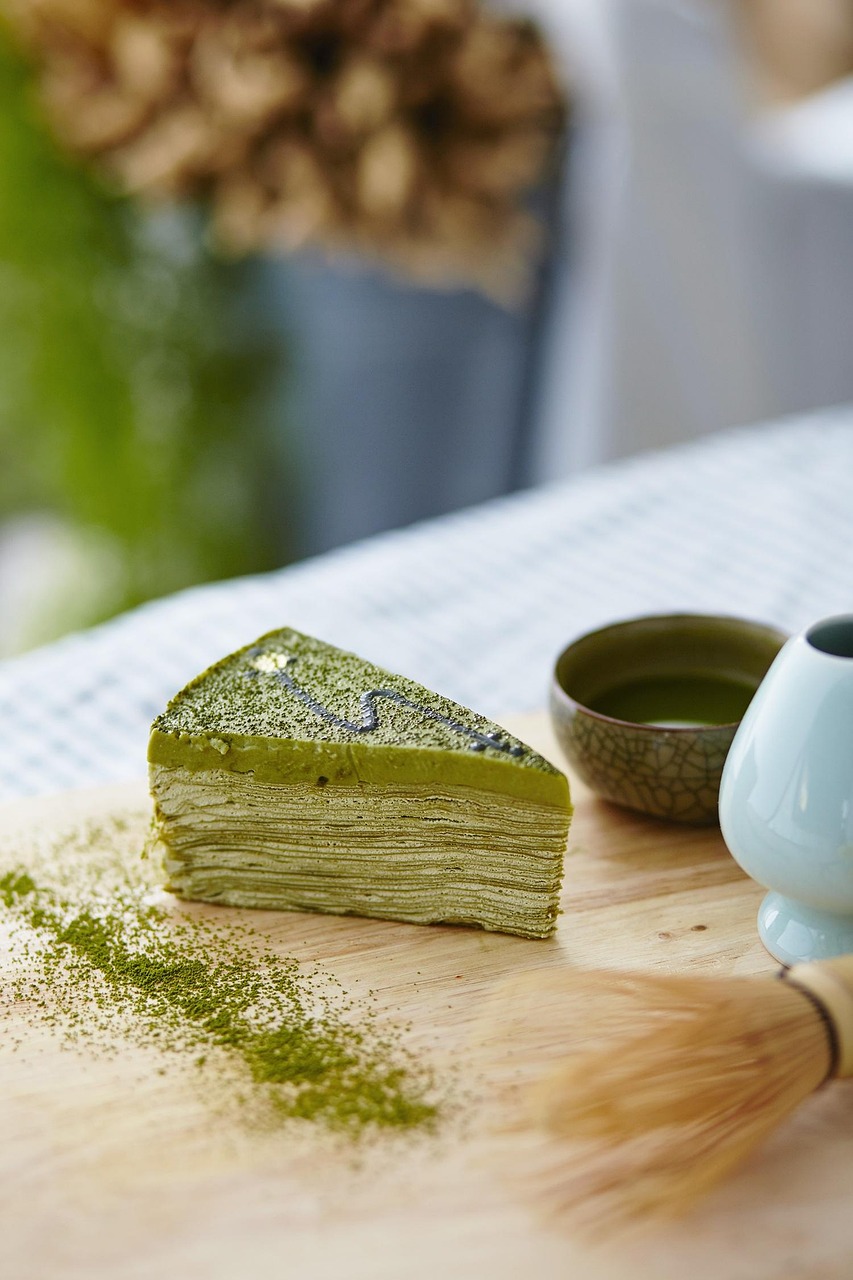 matcha, κέικ, φαγητό, επιδόρπιο, πράσινο τσάι, πιάτο, γεύμα, κουζίνα, νόστιμο, γευστικός, γλυκα, τσάι, γλυκά φάντασμα