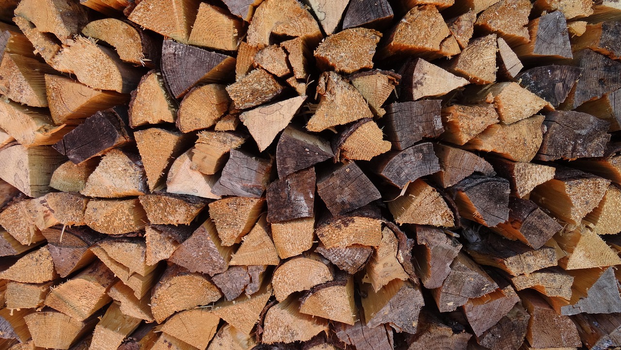 holz, holzstapel, brennholz, holzvorrat, holzscheit