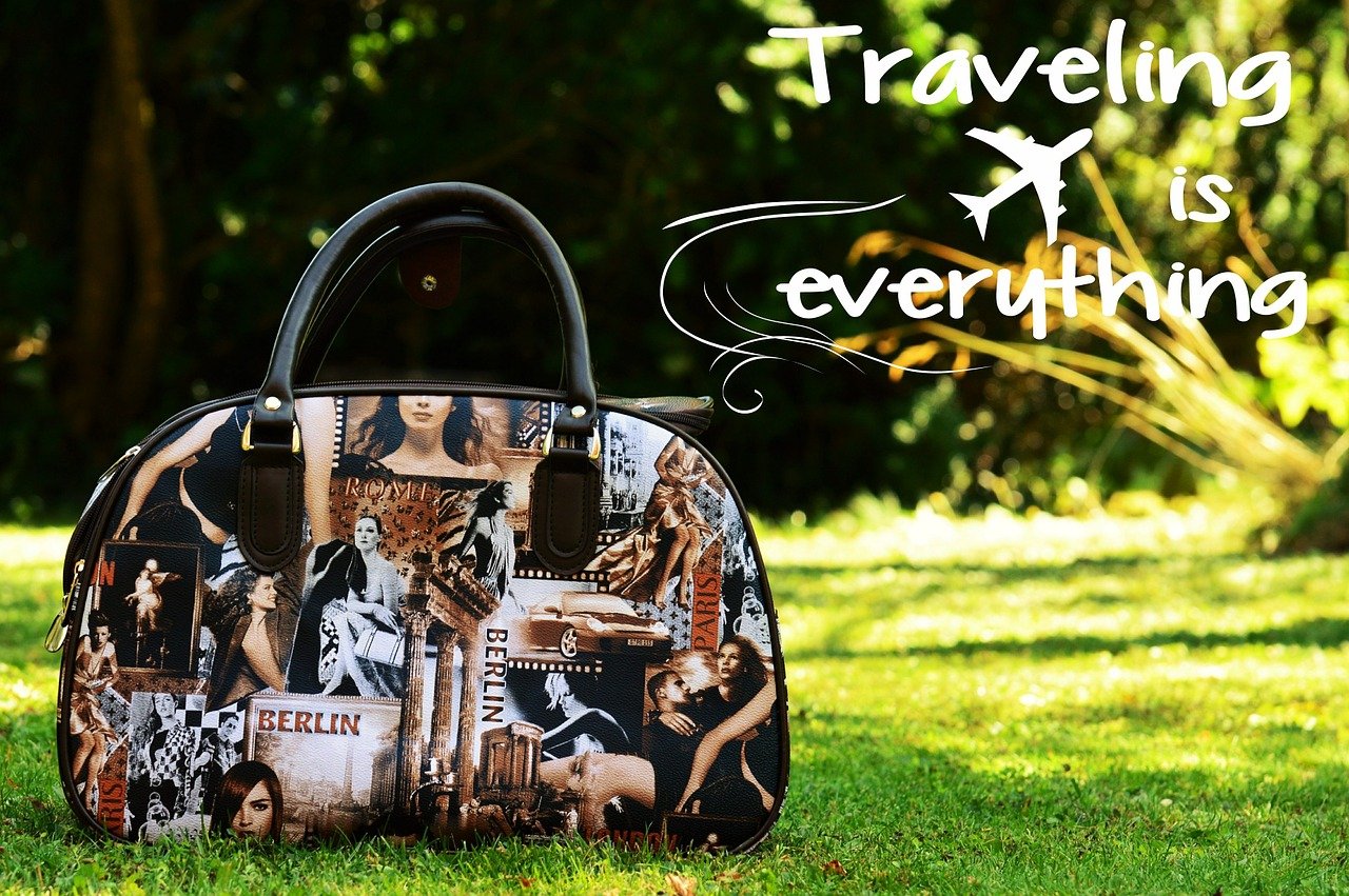 tasche, reisetasche, nostalgisch, reise, urlaub, ferien, städte, verreisen