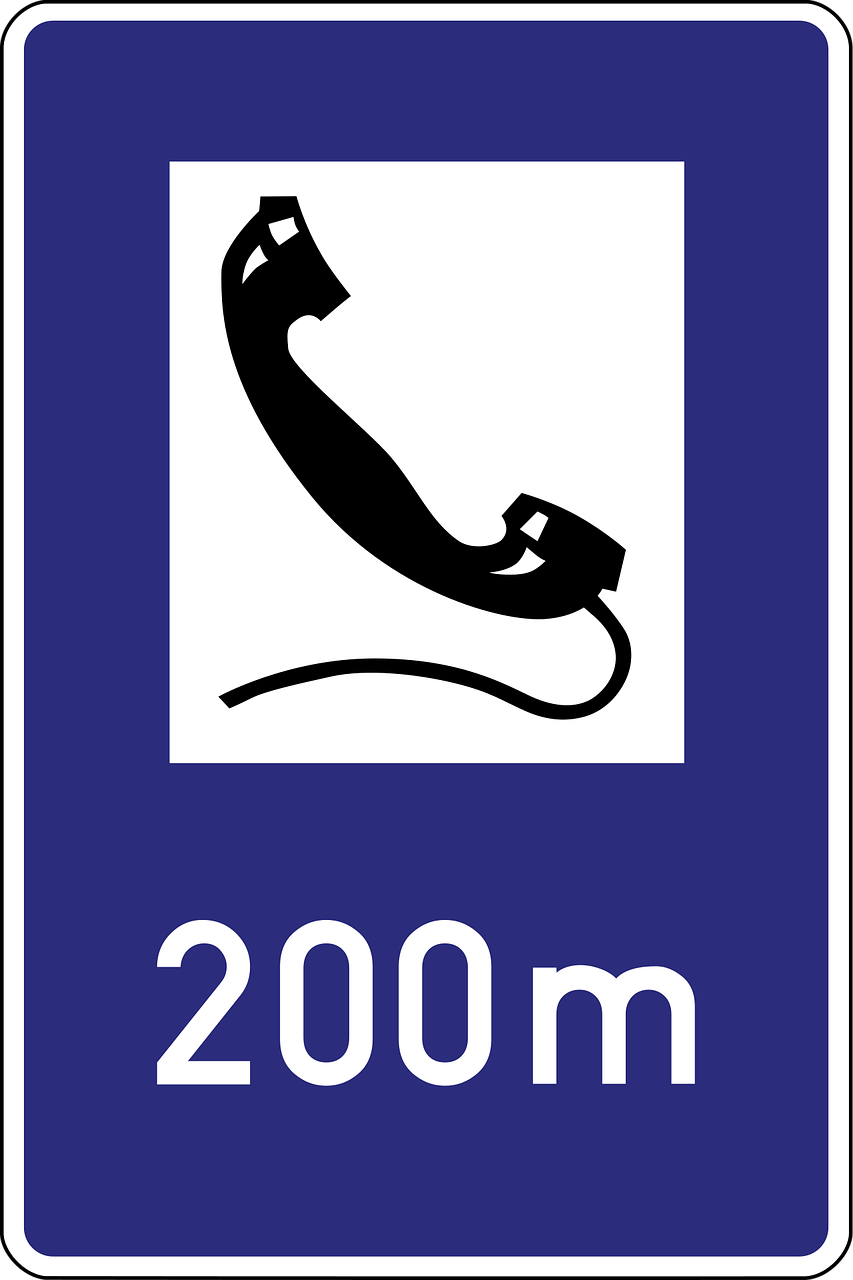 emergency telephone, road sign, symbol, traffic, germany, sign, information, regulatory, icon, blue phone, blue emergency, blue information, blue telephone