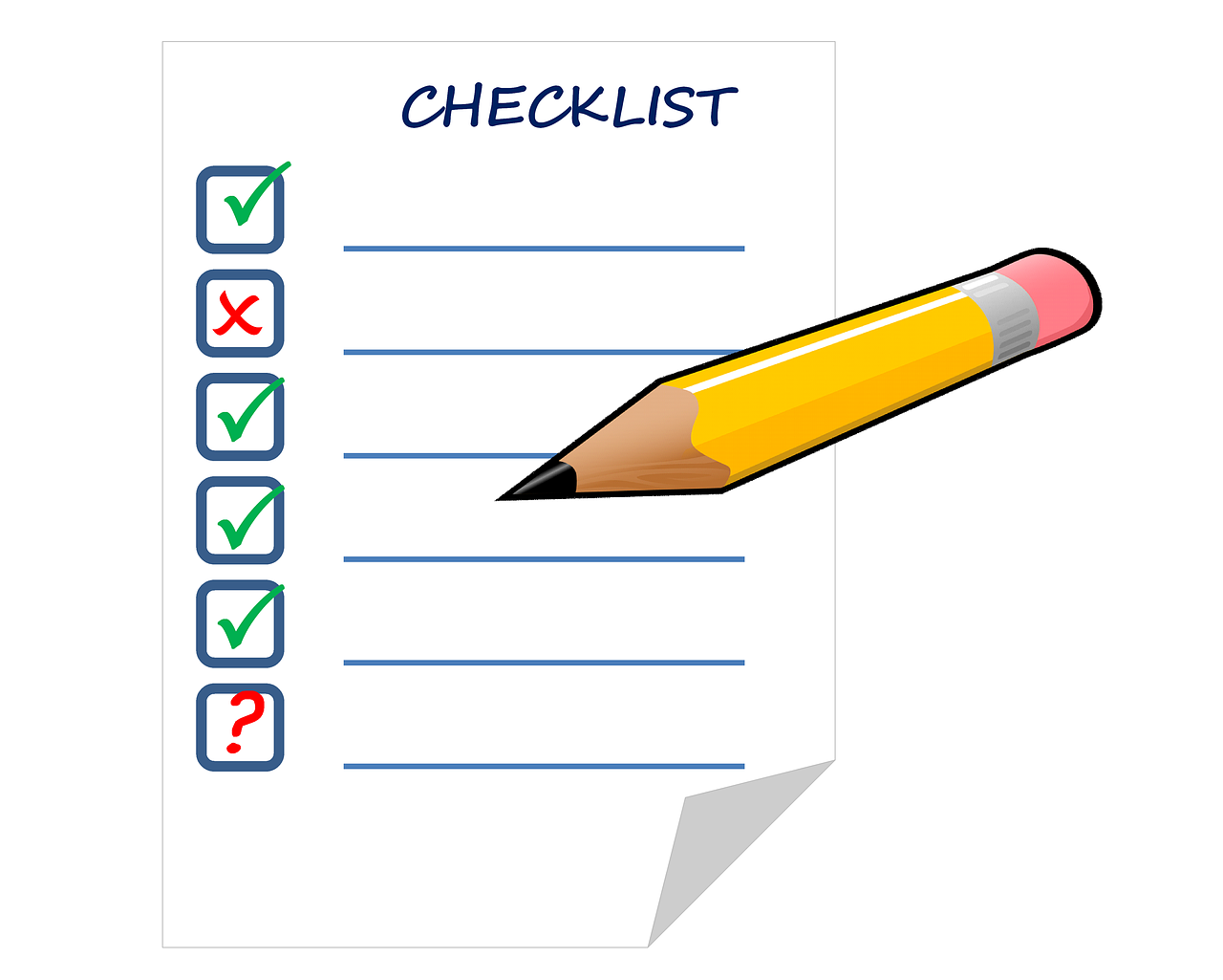 checkliste, aufführen, prüfen, check liste, hinweis, kasten, tick, bleistift, checkliste, checkliste, checkliste, checkliste, checkliste