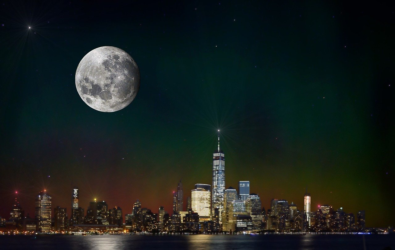 new york, orizont, scena de noapte, nou, york, nyc, luna, lumina lunii, stele, new york city, orizontul orașului new york, manhattan, urban, peisaj urban, statele unite ale americii, america, clădire, zgârie-nori, râu, noaptea new york, metropolă, nyc skyline, orizont manhattan ului, apă, turism, reflecţie, noapte, port, luna plina, cer de noapte, luminat, pitoresc, malul apei, seara, cer, cerul negru, natura, orașul negru, apa neagra, luna neagra, negru clădire, știri negre, stelele negre, noapte neagra, raul negru, negru nou