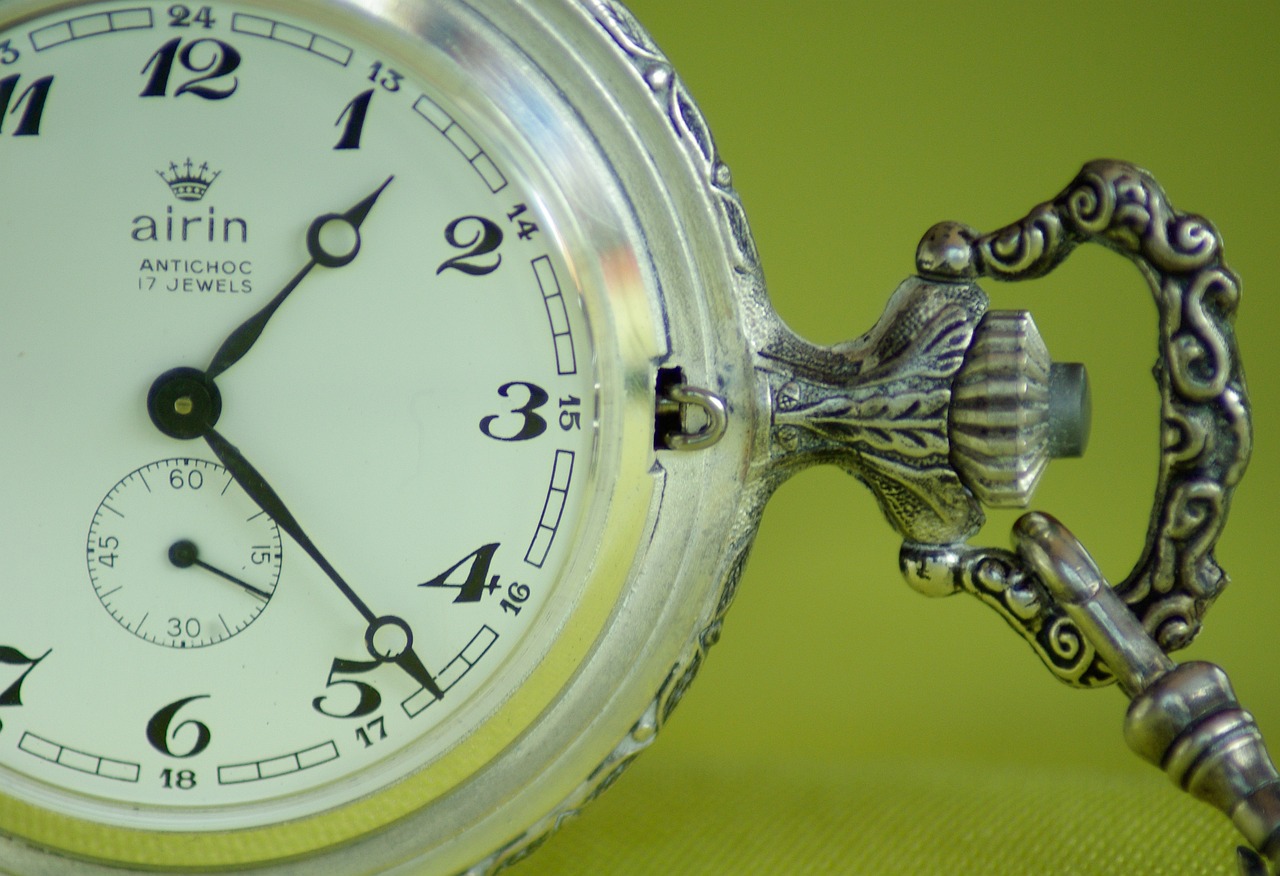 flohmarkt, taschenuhr, zeit, juwelier, alte uhren