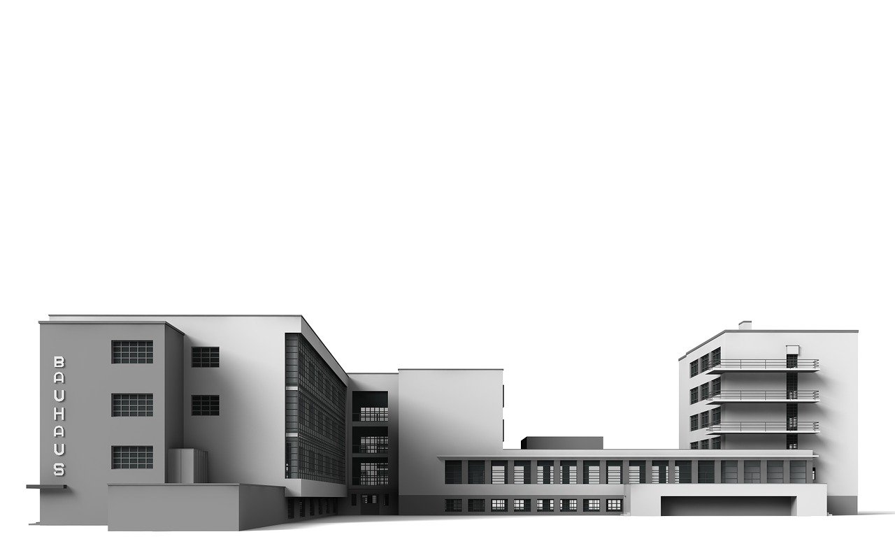 bauhaus, dessau, architectuur, gebouw, kerk, bezienswaardigheden bekijken, historisch, toeristen, attractie, mijlpaal, facade, reizen, steden, reis