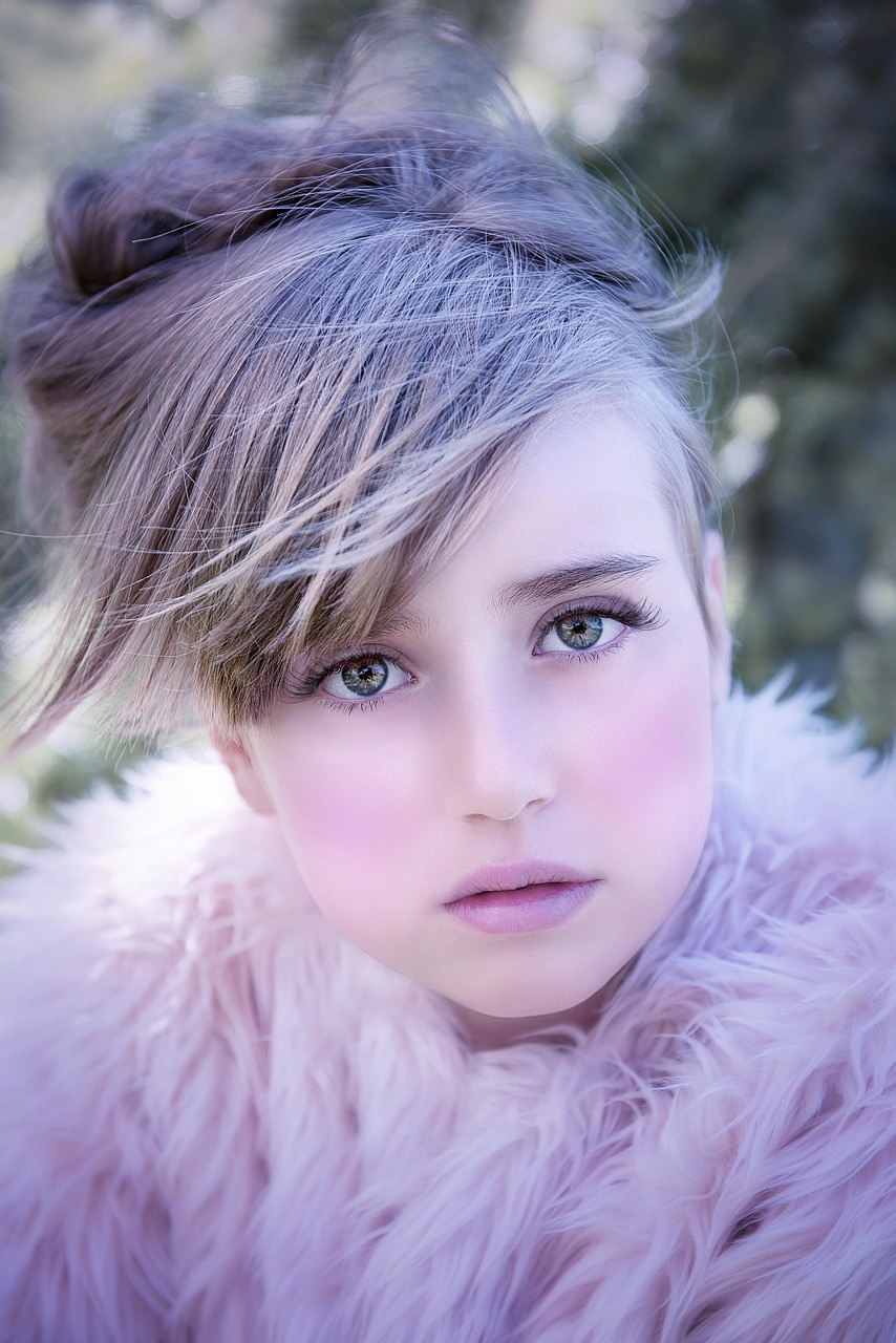 persoon, menselijk, vrouwelijk, gezicht, ogen, blond, zeer, portret, close-up, portret fotografie