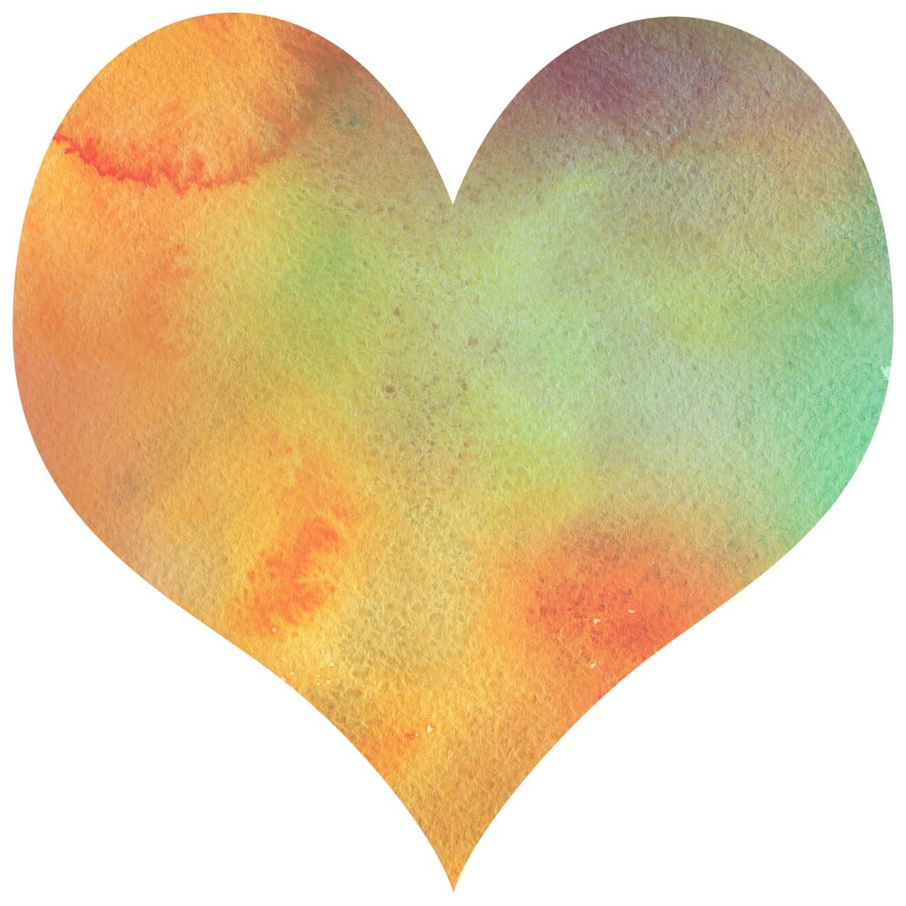 herz, aquarell, das gemälde, hintergrund, bild, mutig, liebe, valentin, glück
