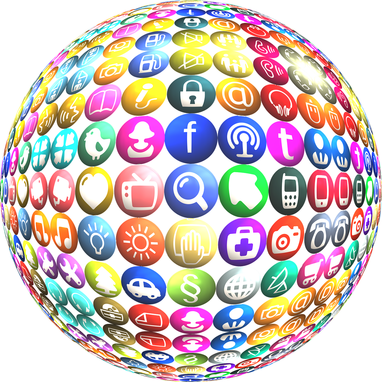 icon, ball, bullet, logo, google, tiktok, networking, presentation, social media, multimedia, social, internet, facebook, social networking, social network, website, symbol, networks