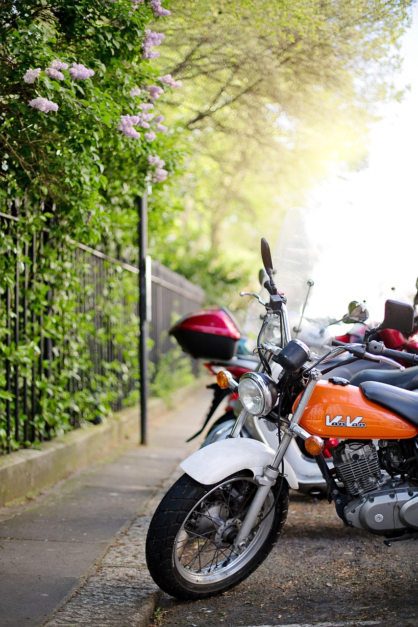 motociclo, motocicletta, veicolo, bicicletta, trasporto