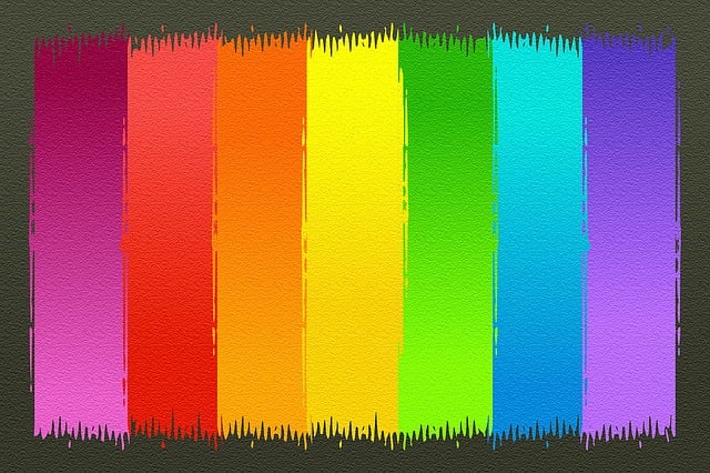 Background colorful abstract stripes