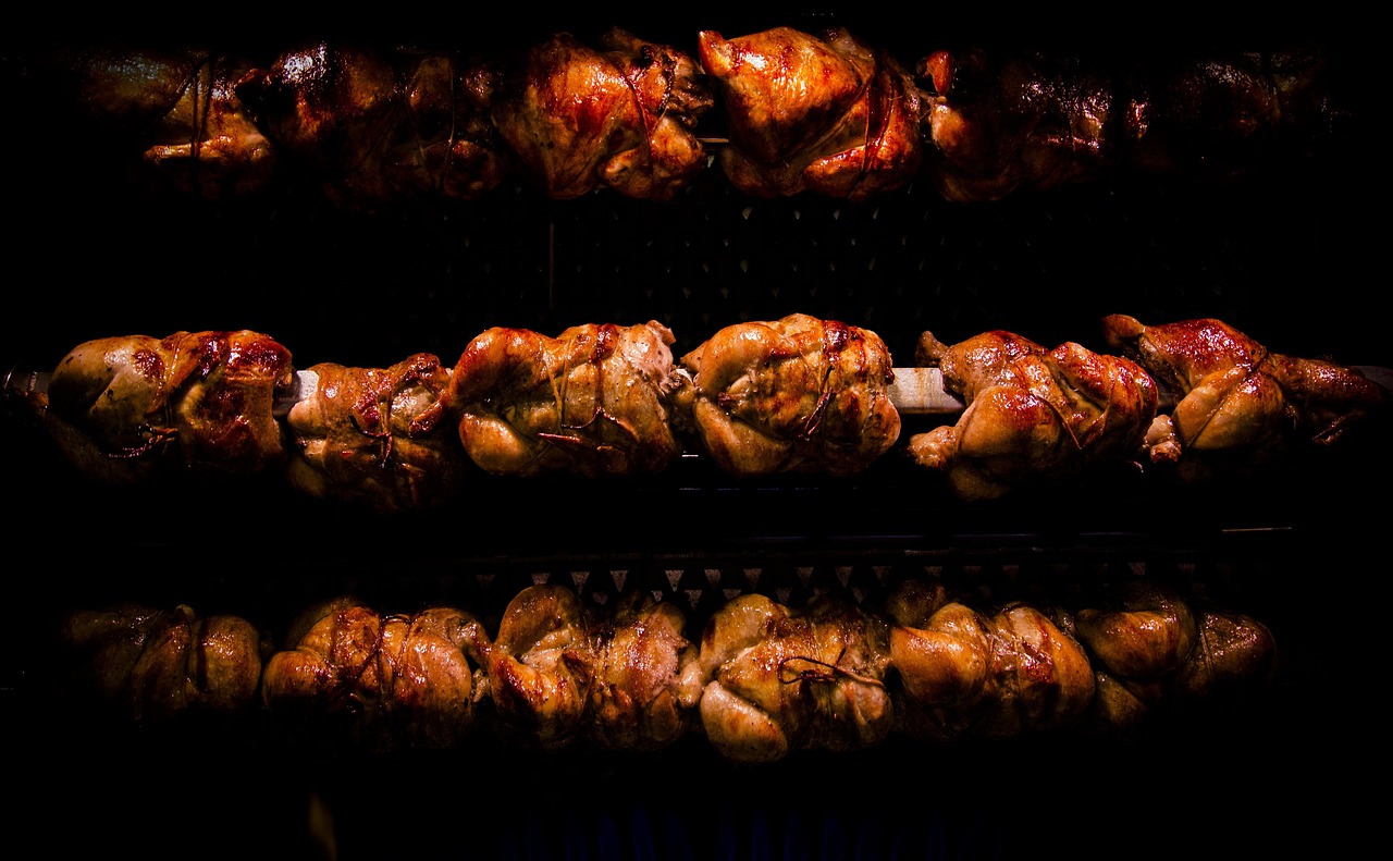 hähnchen, rotisserie, charlotte, black chicken