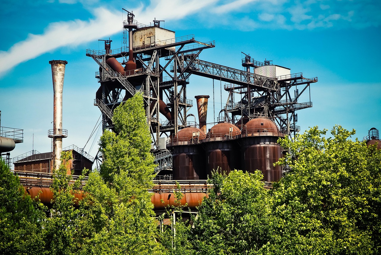 architektura, przemysł, budynek fabryki, budynek, metal, rozpad, gruzy, dziedzictwo przemysłowe, fabryka, architektura przemysłowa, stara fabryka, hutniczy, ukradłem, zagłębie ruhry, duisburg, przemysł ciężki, park krajobrazowy, zakład, park przemysłowy, huty, zakład przemysłowy, opuszczony, północna krajobraz park, produkcja stali, stary, ruina, historyczny, stary budynek, park, pomnik, ciekawe miejsca, fasada, zwiedzać zabytki, element krajobrazu, kopalnie węgla, zardzewiały, rdza, komin, niebo, niebieski, niebieskie niebo, natura, chmury
