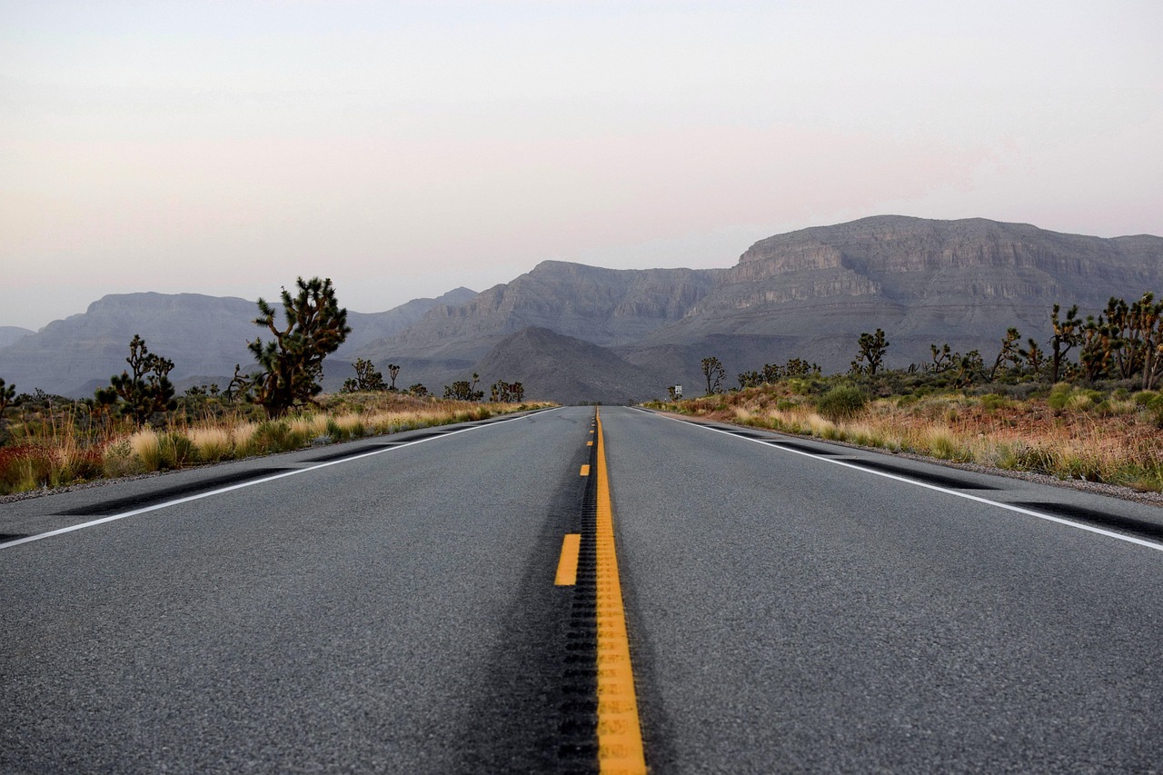 asphalt, drive, grass, landscape, mountain, nature, road, sky, travel, gray sky, gray travel, gray landscape, gray road, gray mountain, gray grass, mountain, road, road, road, road, road