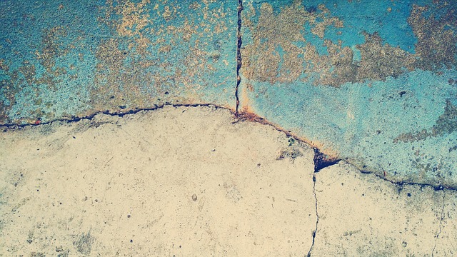 Abstract art backdrop background blue concrete cracked cracks distressed floor material rough stone texture wall wallpaper