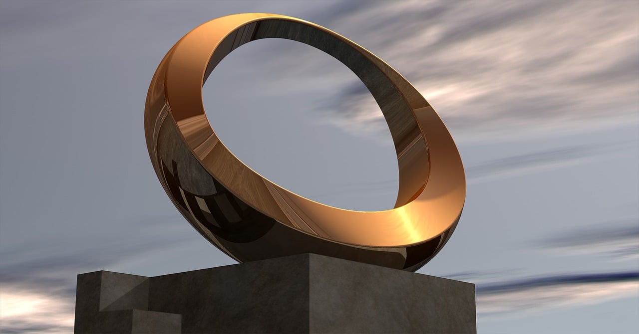 rzeźba, projekt, architektura, nowoczesny, budynek, odbicie, sztuka współczesna, struktura, niebo, 3d, wykonanie