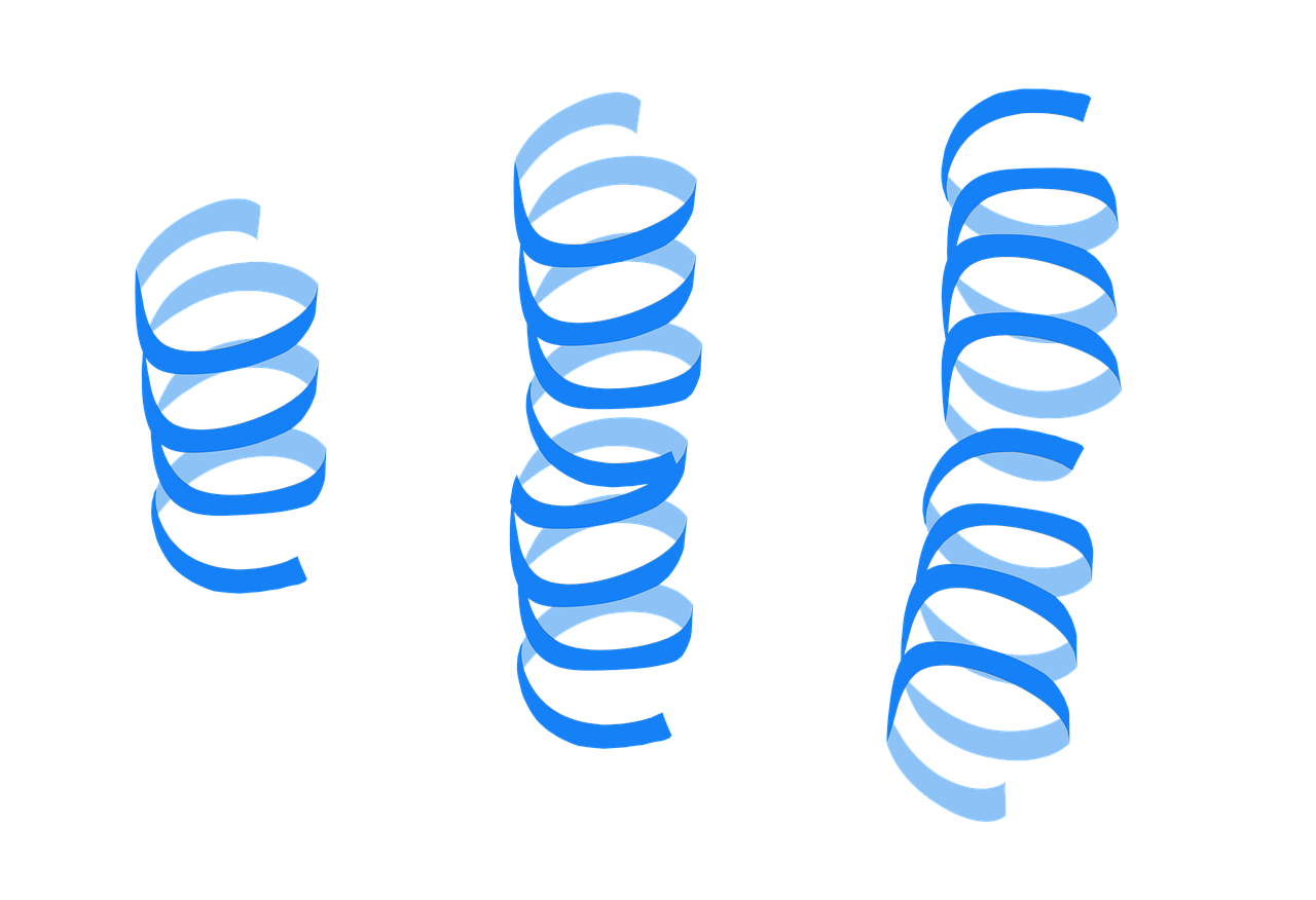 streamer, party, sylvester, carnival, ringed, partyaritkel, blue, celebration, decoration