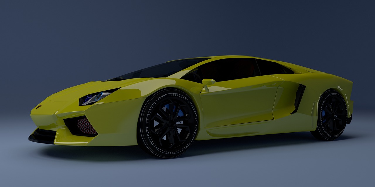 lamborghini, wagen, auto tapeten, automobil, auto, antrieb, automobilausstellung, fahrzeug, transport, leistung, sportwagen, supersportwagen, aventador, machen, 3d, modell, blaues auto, blaues modell