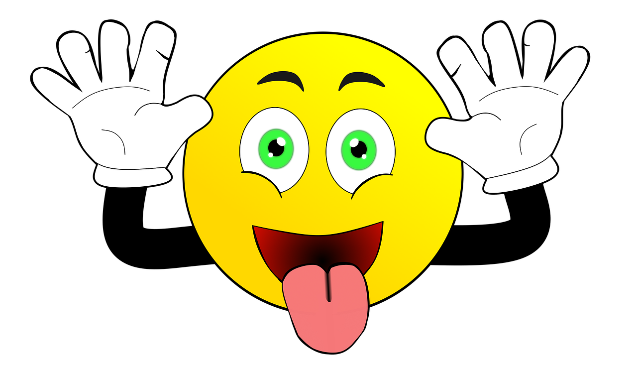 facial, expression, smiley, naughty, silly, tongue, out, fun, childishness, fool around, make fun of, sarcastic, ill, mood, graphic, animation, clipart