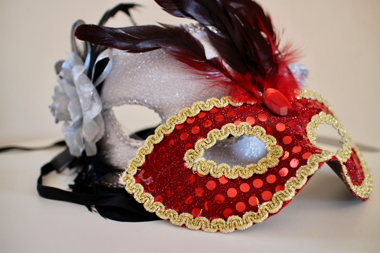 carnival, masks, streamers, costume, disguise, red, confetti, to celebrate, fun, carnival, masks, costume, costume, costume, costume, costume, confetti