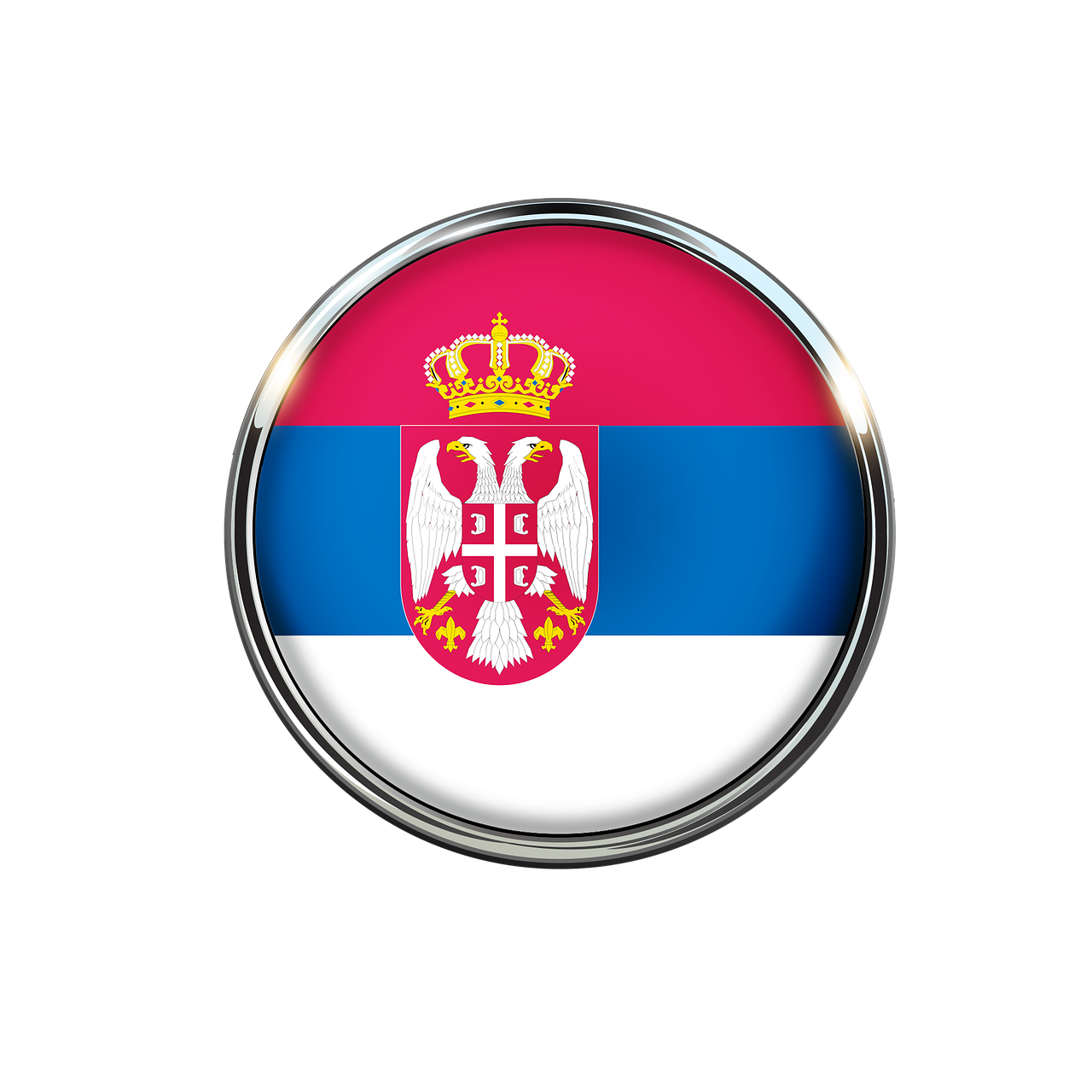 serbia, flag, icon, europe, national, free image, sign, blue, country, nation, countries, symbol, red, white, eagle, crown, coat of arms, yellow, colors, flag serbia, png, serbia, serbia, serbia, serbia, serbia
