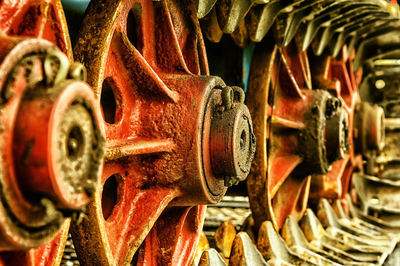 vehicle, wheel, chain, drive, metal, chain drive, detail shot, machine, construction machine, technology, close up, mechanics, old, rust, corrosion, historical, iron, heavy, building, road construction, terrain, work, construction site, machine, machine, machine, machine, machine, rust, rust, rust, corrosion, corrosion, corrosion, iron, iron, construction site