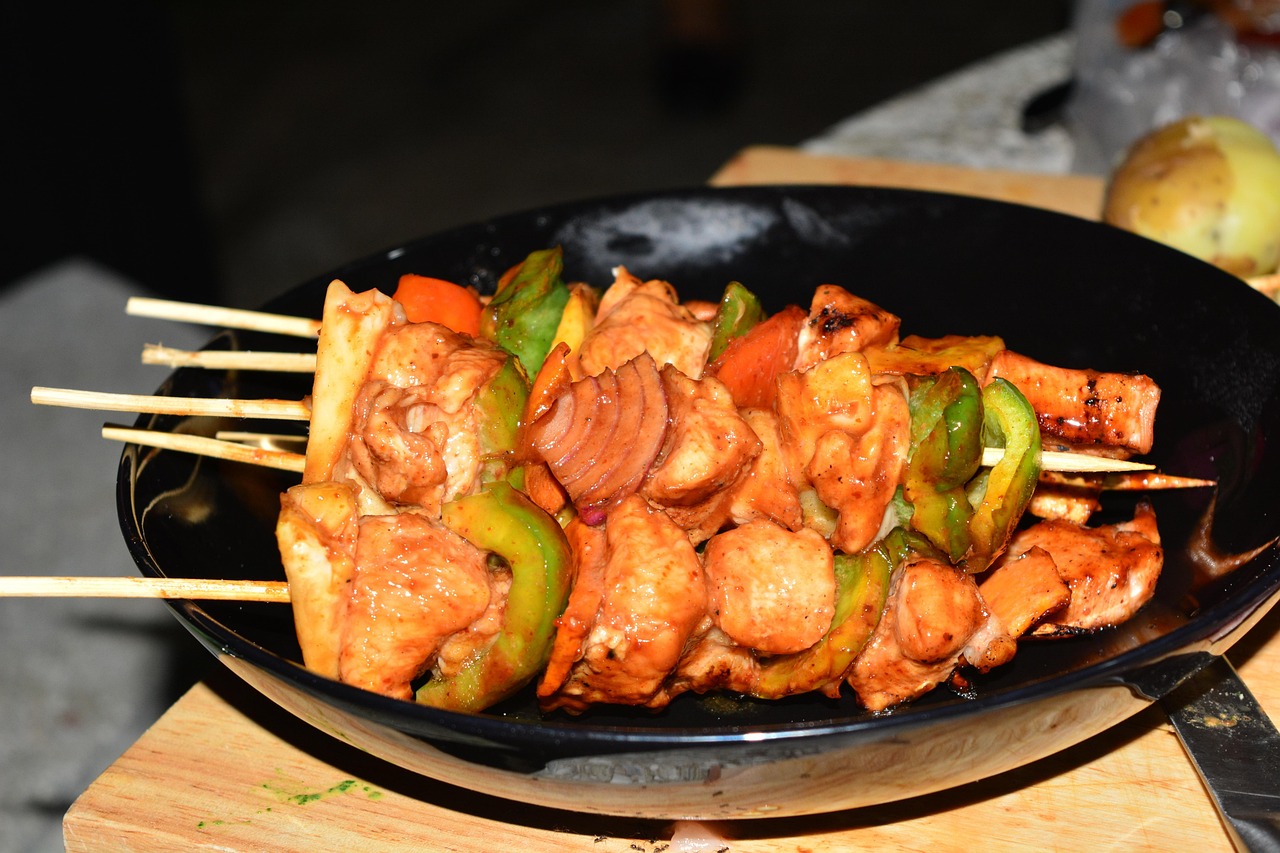 bbq, lebensmittel, grill-menü, bbq schweinefleisch
