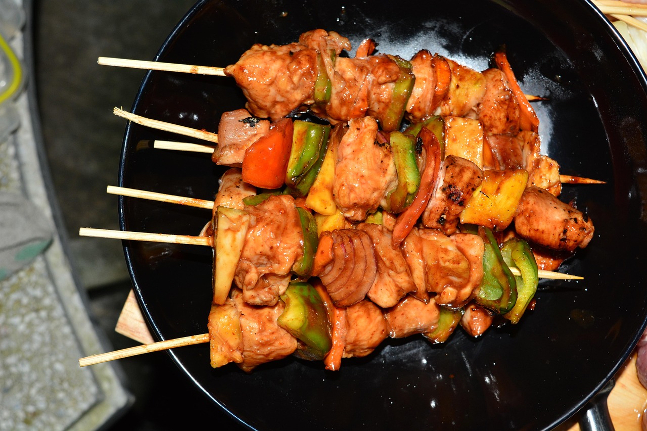 bbq, lebensmittel, grill-menü, bbq schweinefleisch
