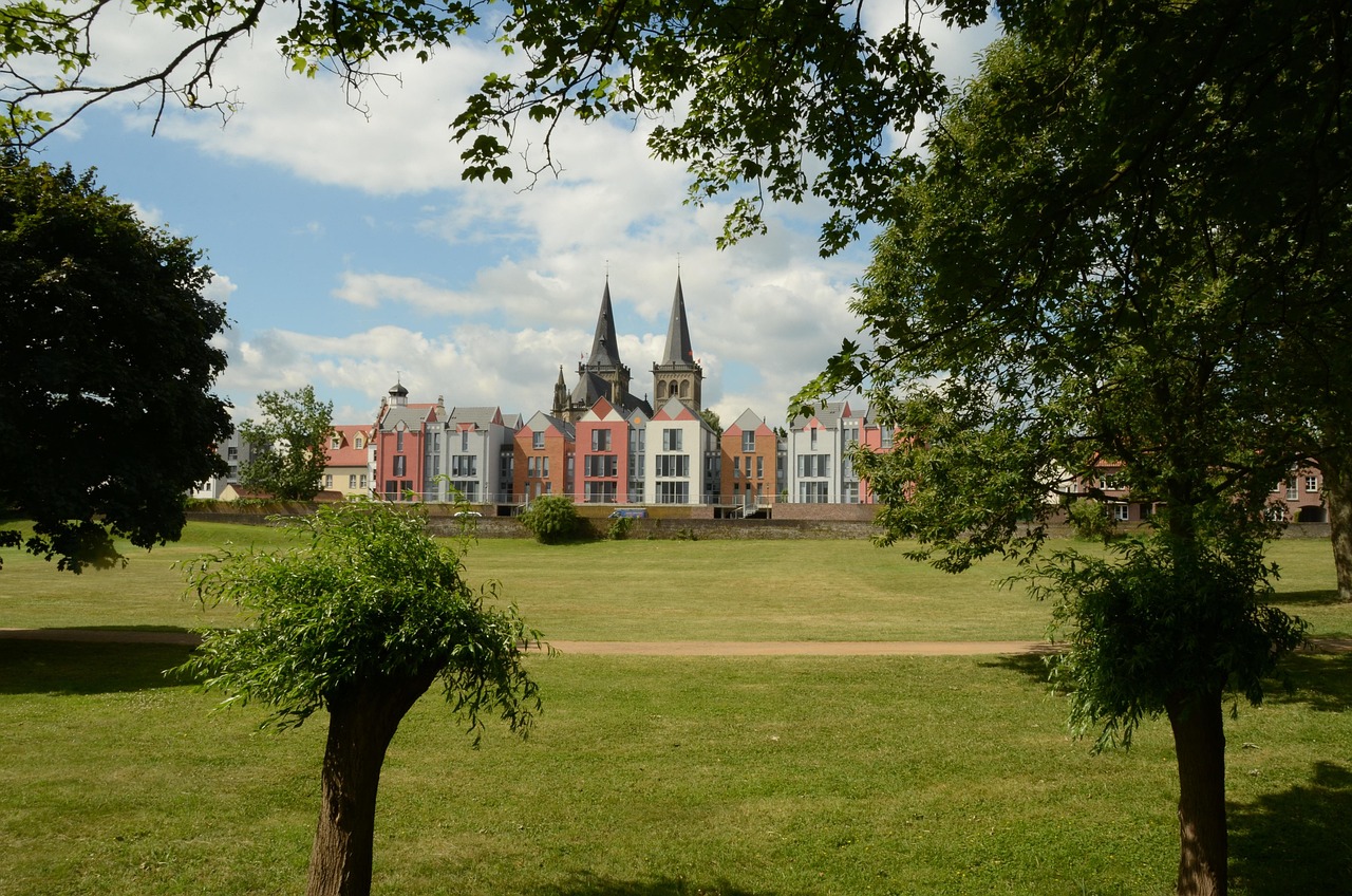 city, cityscape, xanten, germany, cathedral, sint victor, park, tree, nature, hiking, house, building, architecture, view, xanten, xanten, xanten, xanten, xanten