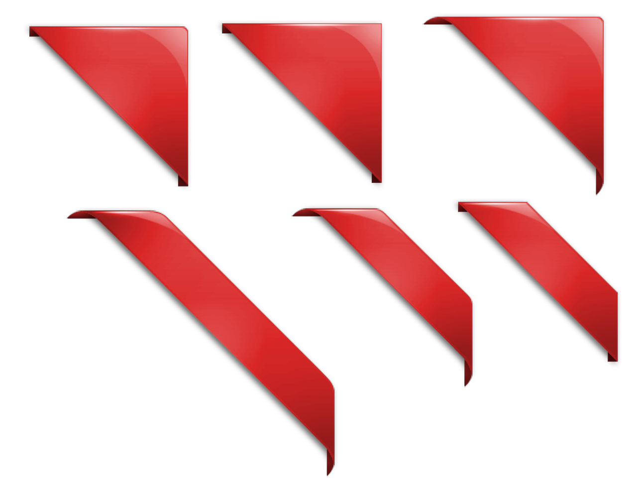 graphic, design, ribbon, corner, corners, transparent, red, ribbon, ribbon, ribbon, ribbon, ribbon, corner