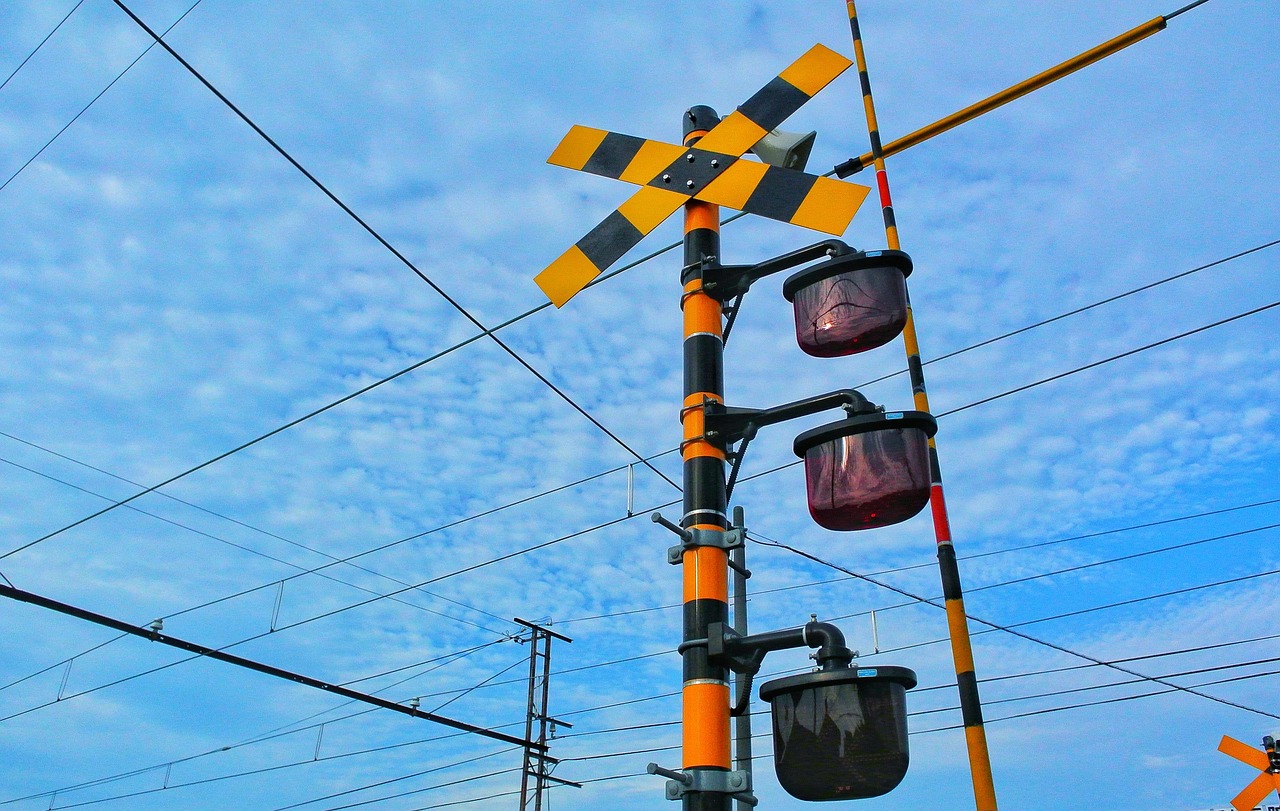 train, japan, nature, railroad crossing, sky, electrical wire, note
