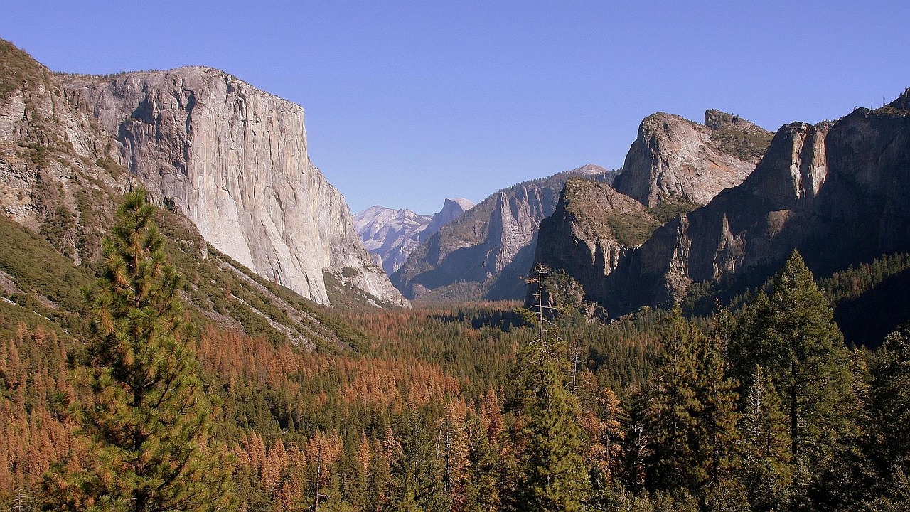 usa, yosemite, yosemite park, national park, yosemite national park, idyllic, california, panorama, half-dome
