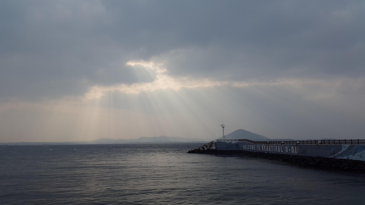 udo island, nature, ocean, harbor