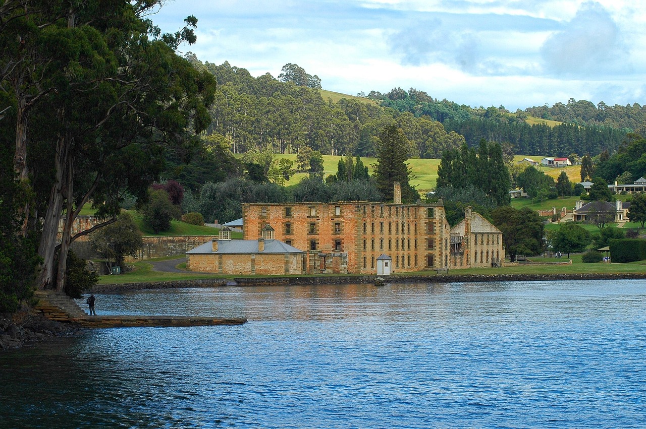 hobart, prison, tasmanie, port, arthur, condamné, australie, colonie, voyager, tourisme, l'architecture, patrimoine, geôle, historique, se ruiner, pénitencier, pénal, repère, l'histoire, imeuble, tasman