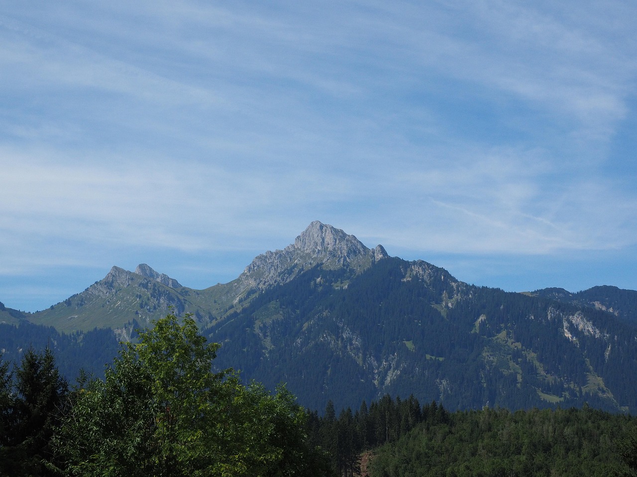 köllenspitze, mountains, alps, feet, nature, cutting, trowel top, cutting tip, cut, allgäu alps, trowel tip