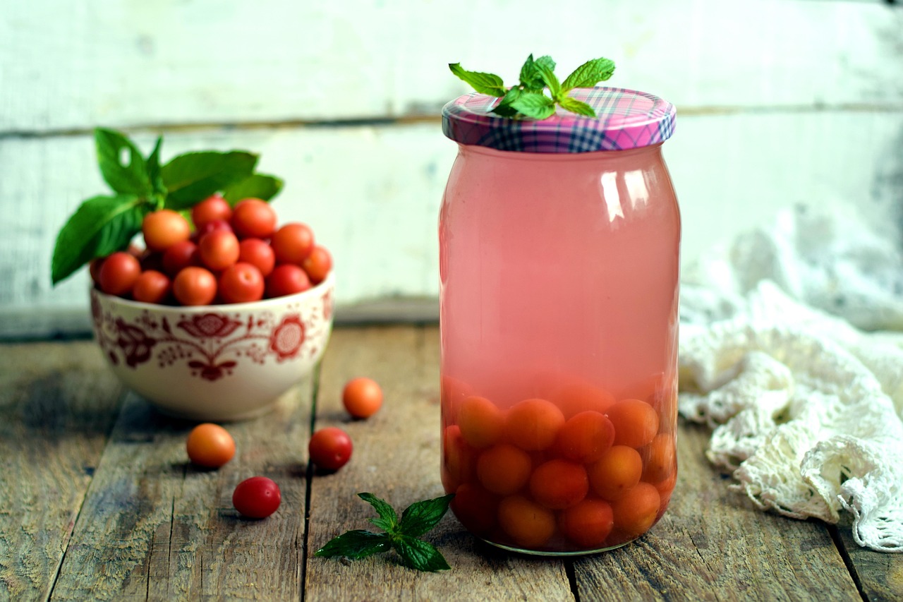 kirschpflaume, cherry plum für den winter, leerzeichen, vorbereitungen für den winter