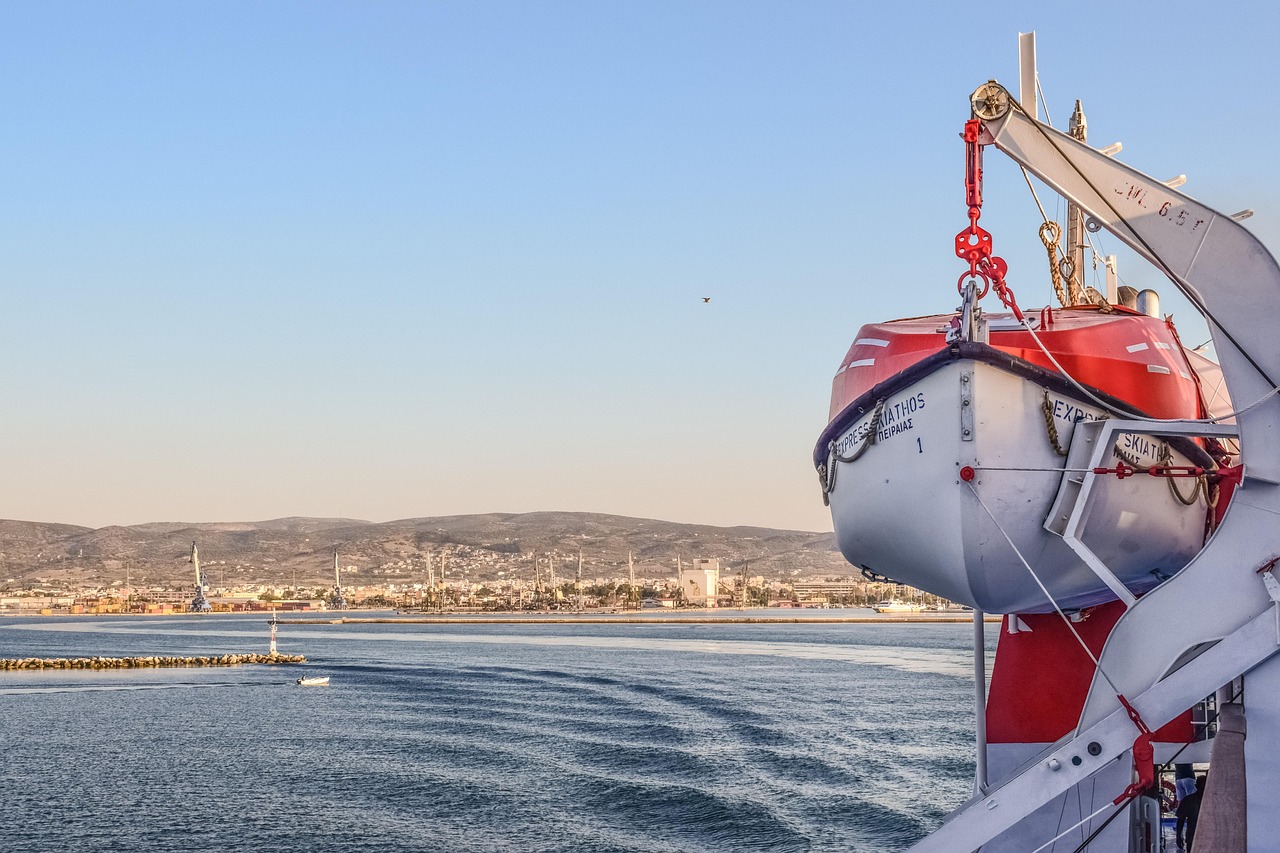 life boat, ferry, sea, boat, transportation, nature, equipment, safety, security, summer, rescue, emergency, protection, blue life, blue security, blue emergency, blue safety