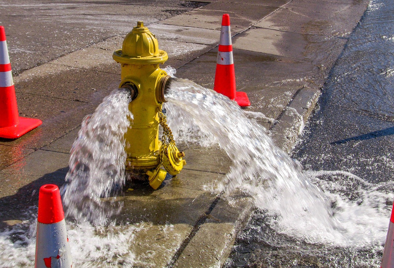 nass, wasser, natur, sprühen, draußen, hydrant