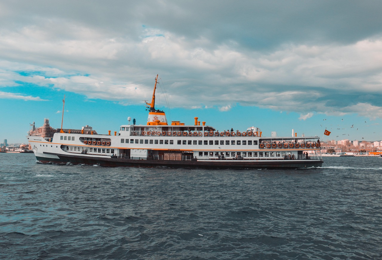 travel, water, tourism, sky, sea, watercraft, outdoors, nature, ocean cruise, boat, ship, cruise ship, architecture, transportation system, horizontal plane, city, vacation, tourist